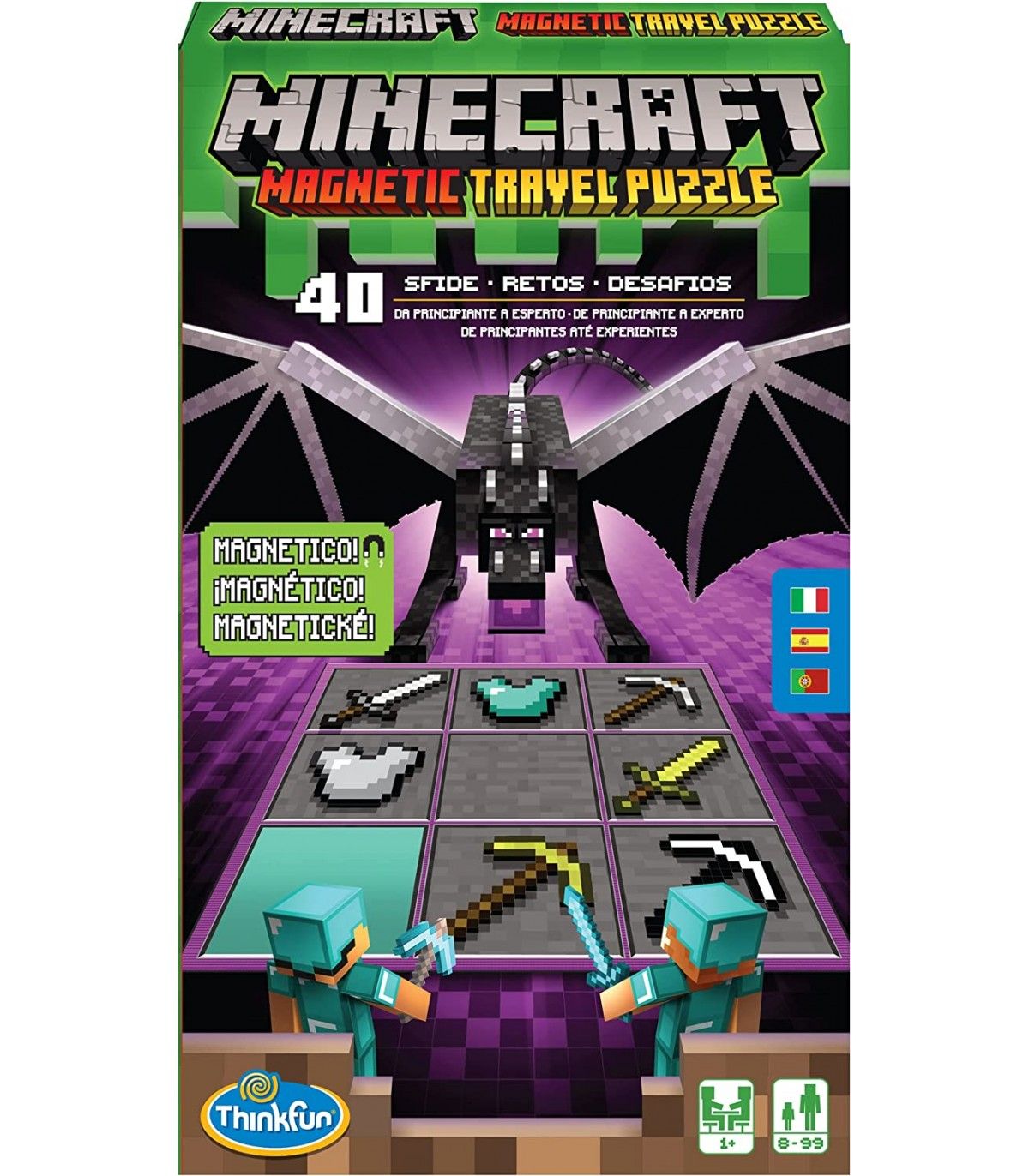 Minecraft Magnetic Travel Puzzle