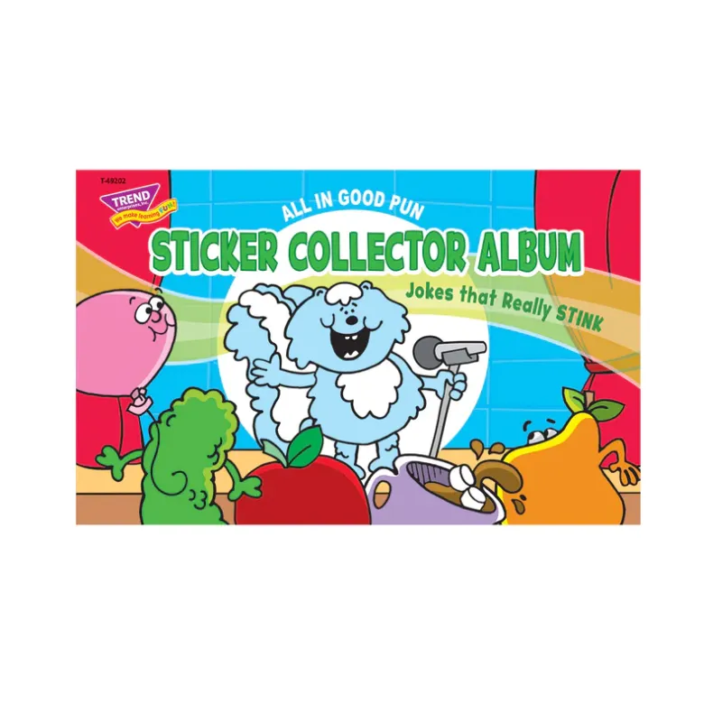 Sticker Collector Album - All In Good Pun, Jokes That Really Stink