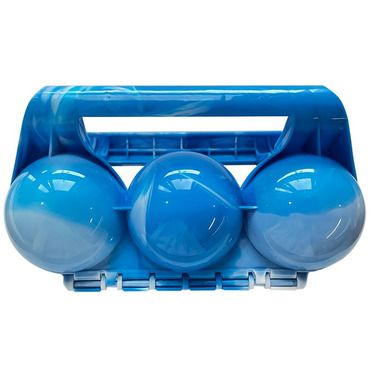 3 Snow Ball Maker - Blue Tie Dye