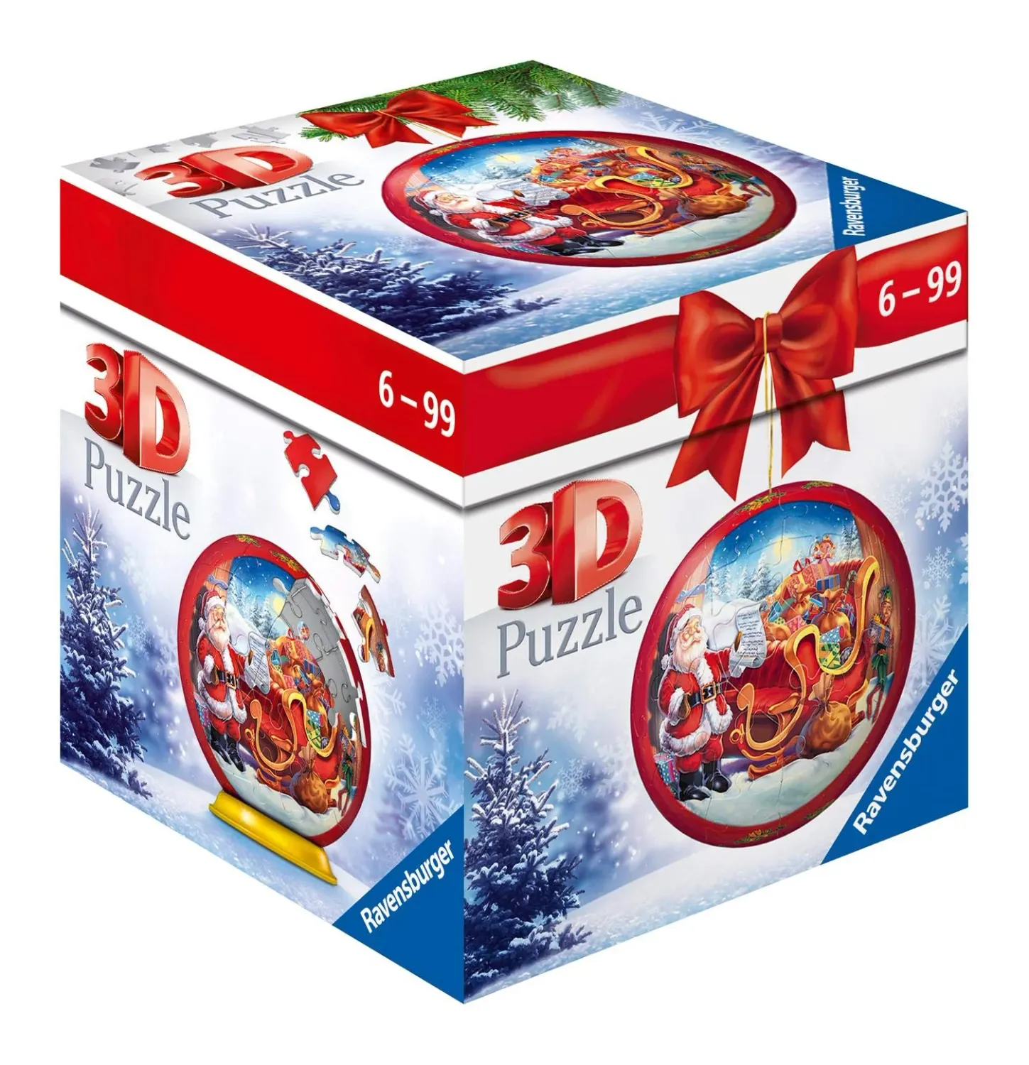 3D Christmas Puzzle 56pc
