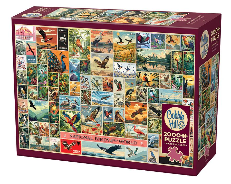 2000pc: National Birds of the World