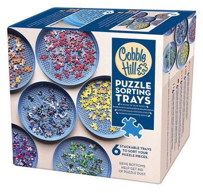 Puzzle Sorting Tray - Blue