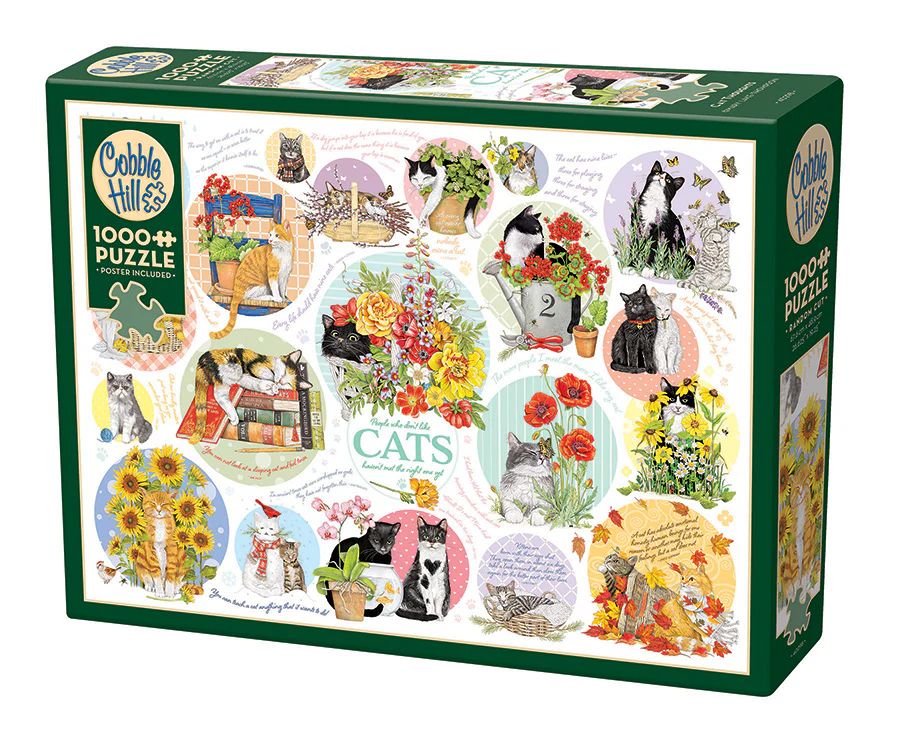 1000pc: Cat Thoughts