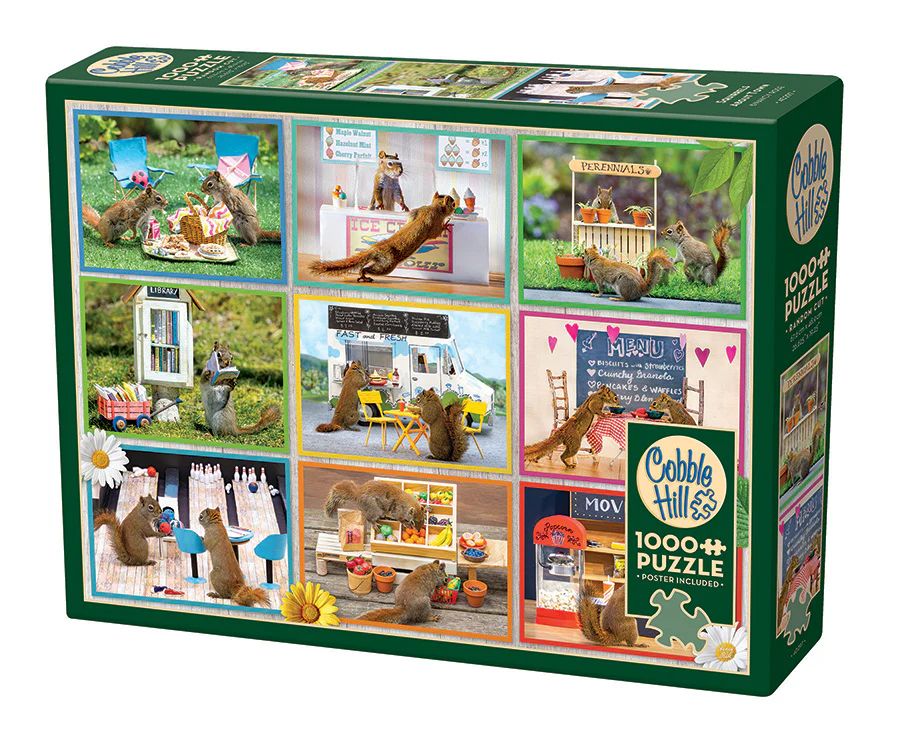 1000pc: Squirrels Around Town