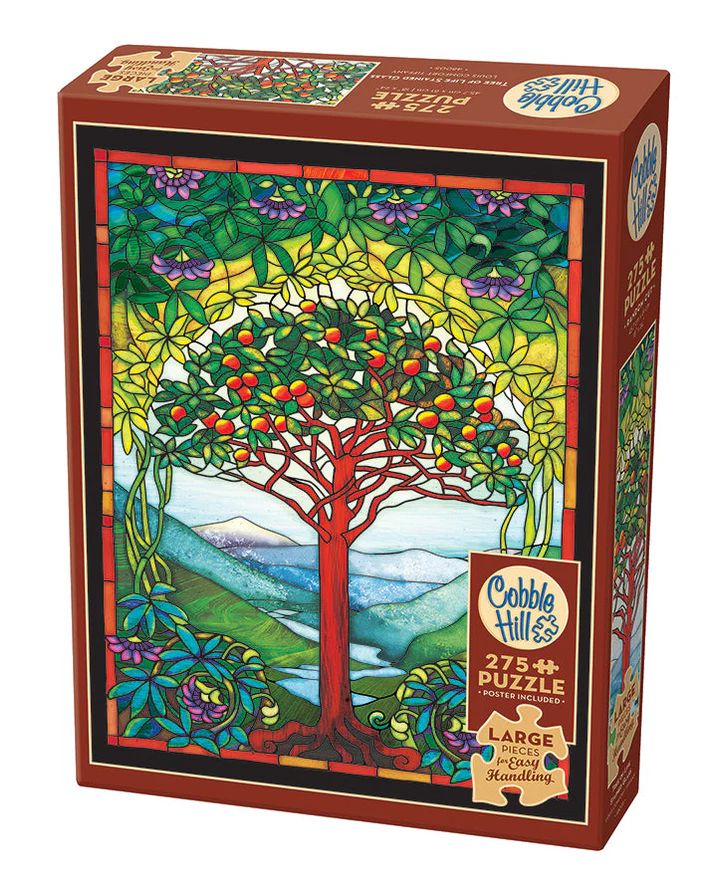 275pc: Tree of Life Stained Glass