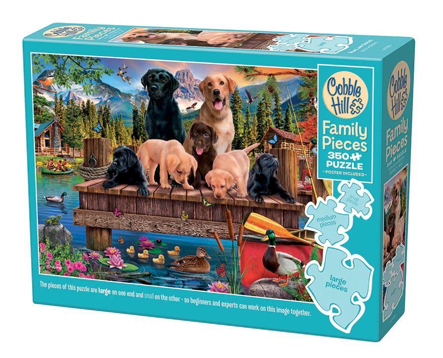 350pc: Pups and Ducks