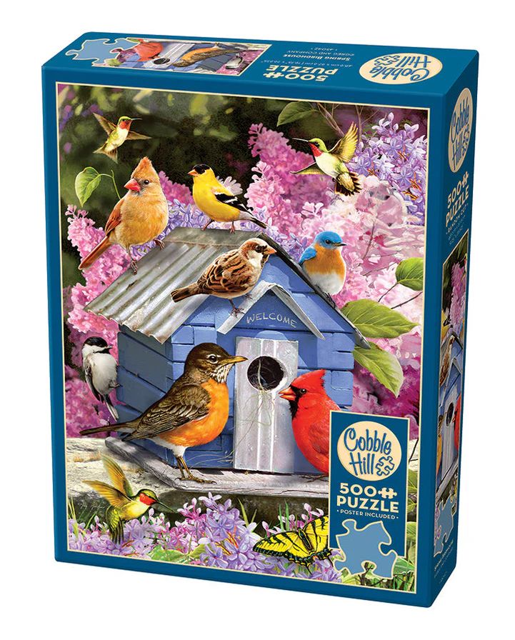 500pc: Spring Birdhouse