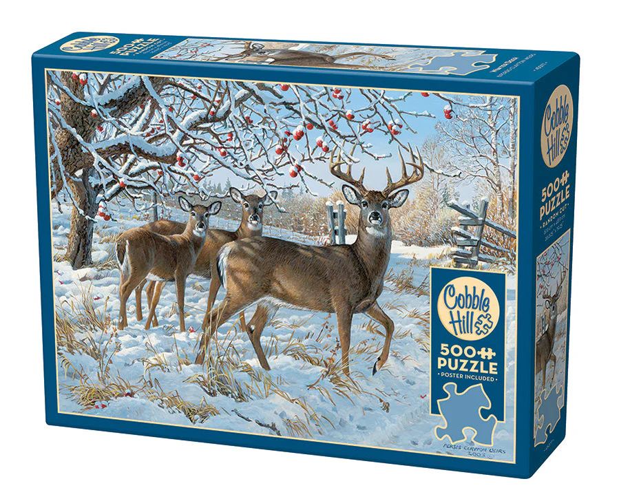 500pc: Winter Deer