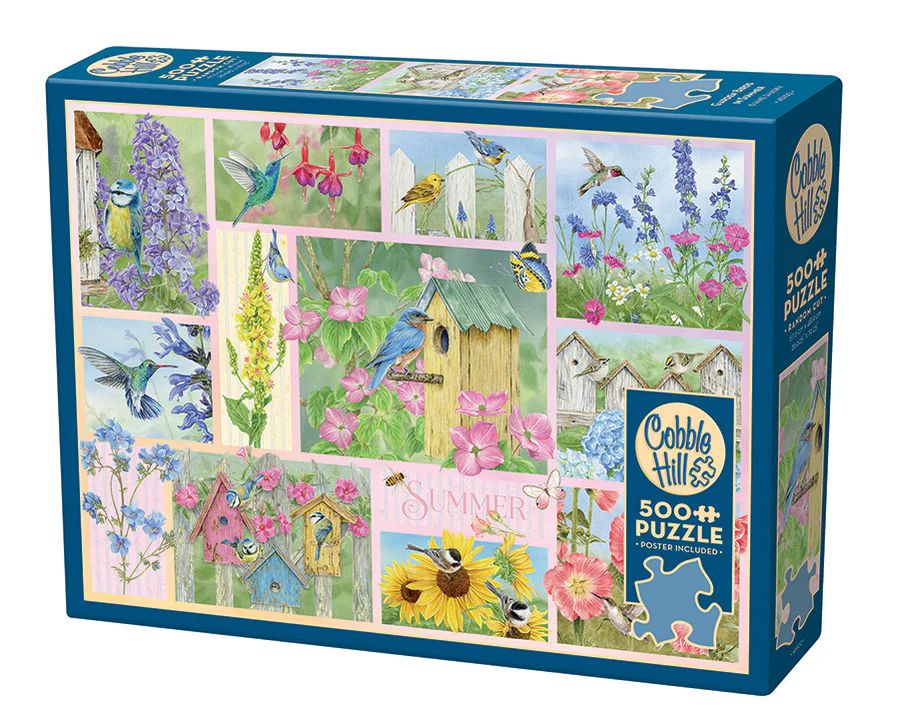 500pc: Garden Birds in Summer