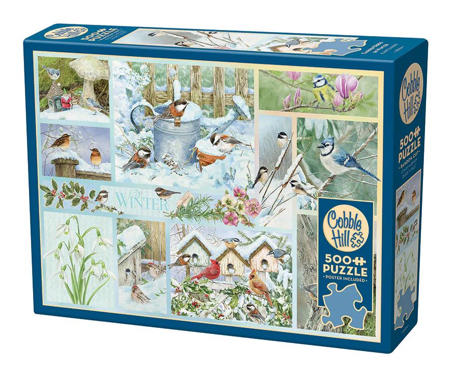 500pc: Garden Birds in Winter