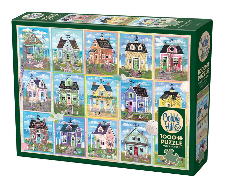 1000pc: Seaside Cottages