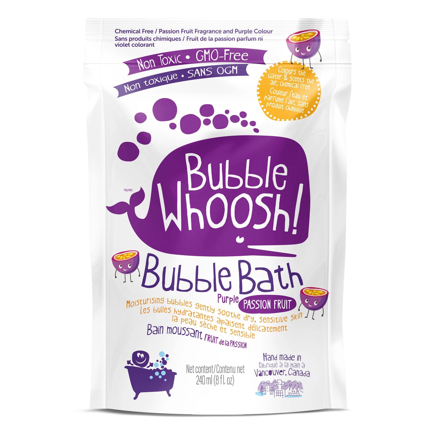Bubble Bath Whoosh - Passion Fruit