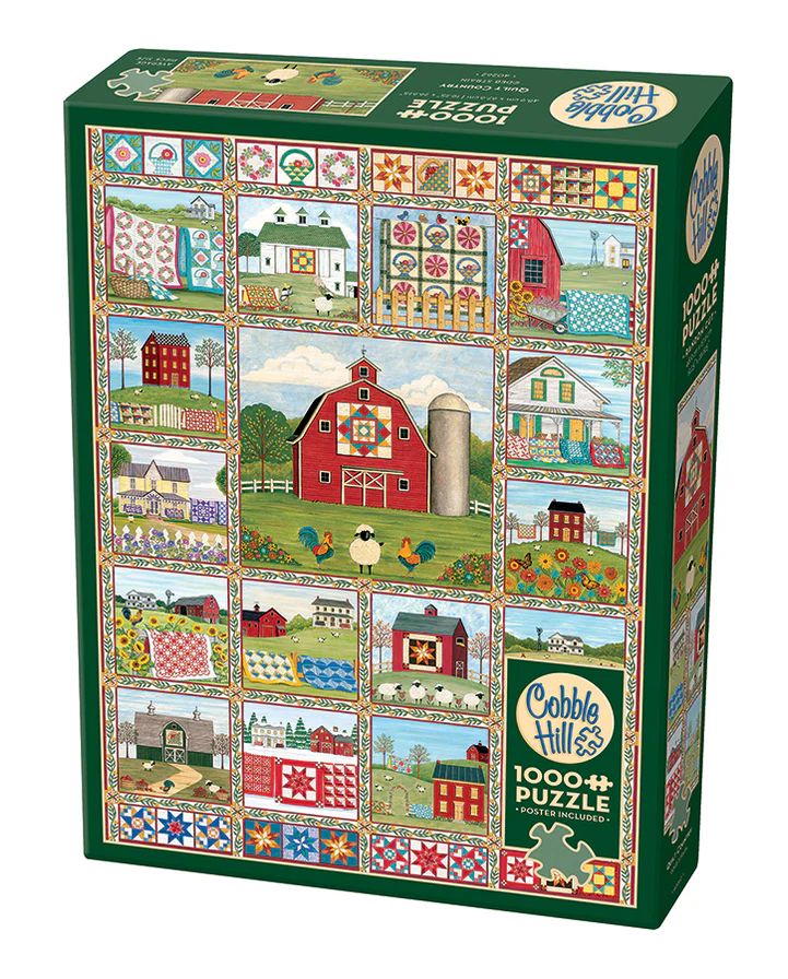 1000pc: Quilt Country