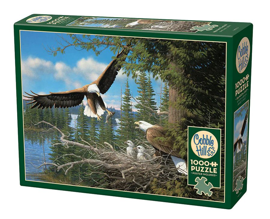 1000pc: Nesting Eagles