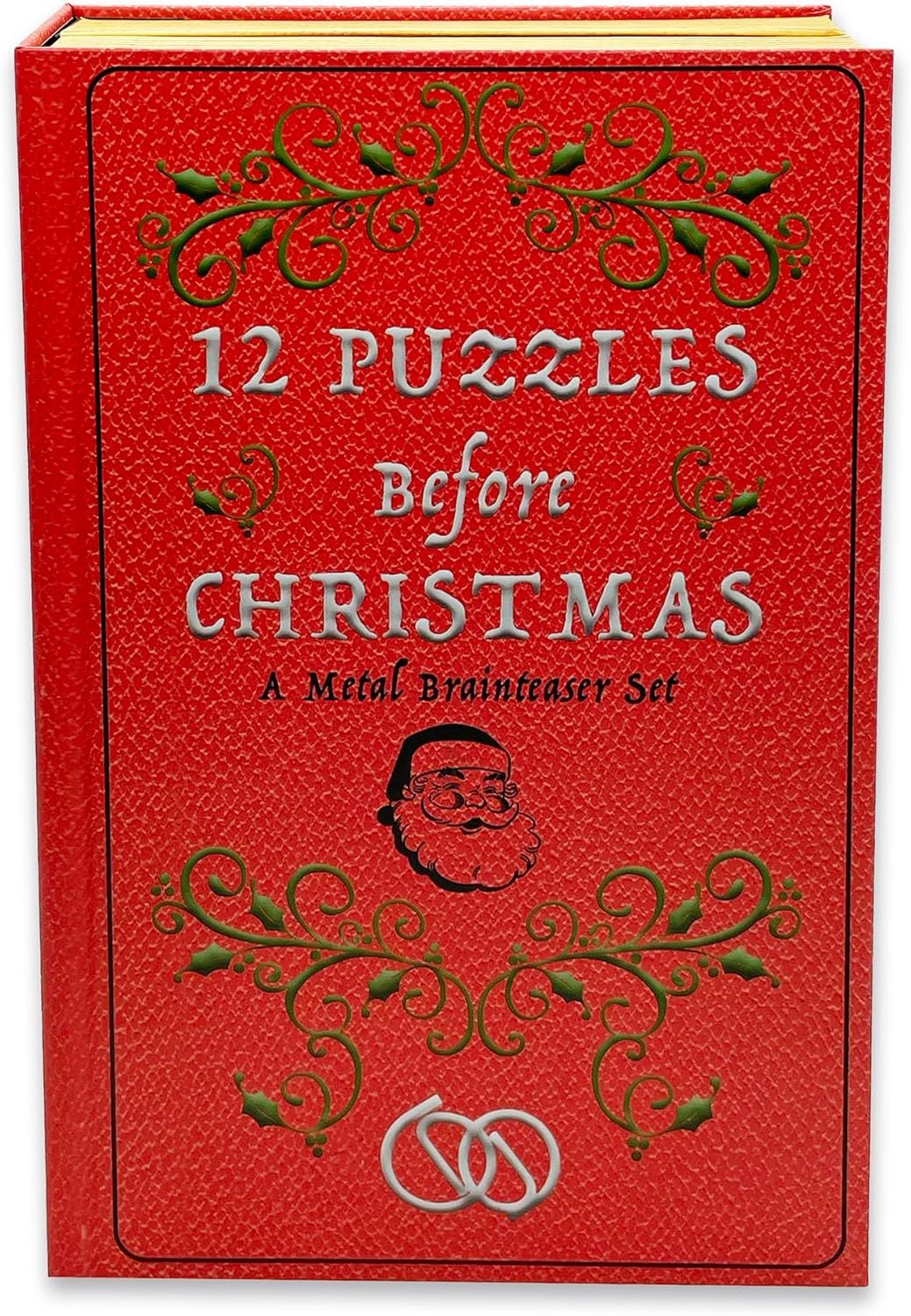 Christmas Metal Brainteaser Book