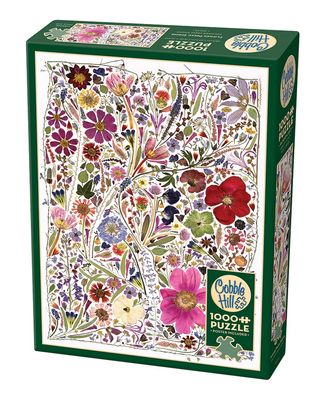 1000pc: Flower Press: Spring