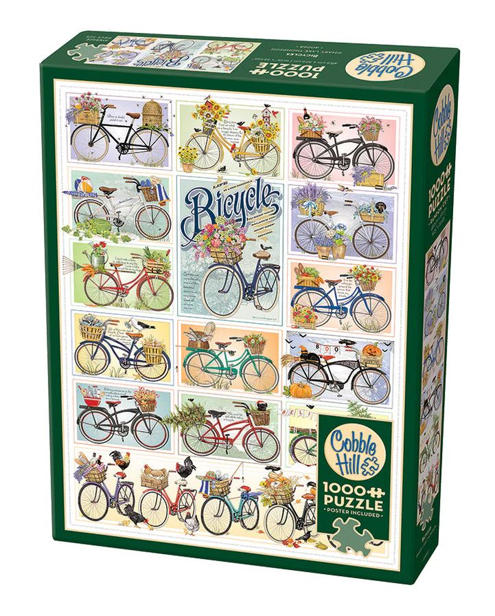 1000pc: Bicycles