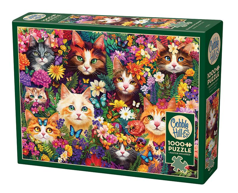1000pc: Blooming Whiskers