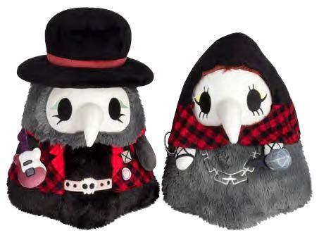Squishable Mini - Punk Rock Plague Doctor &amp; Nurse Set