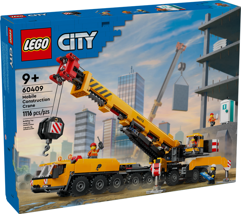 LEGO® CITY - Yellow Mobile Construction Crane