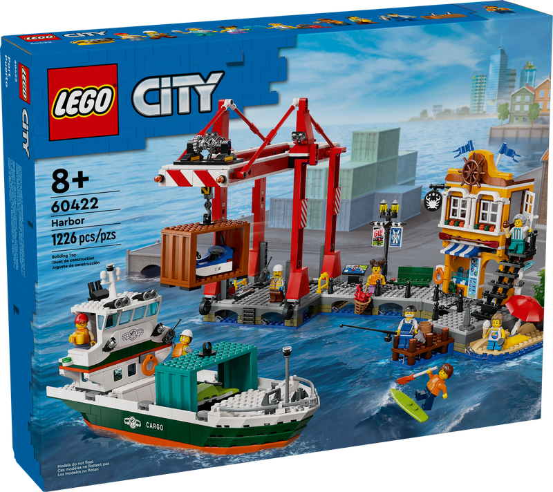 LEGO® CITY - Seaside Harbor with Cargo Ship