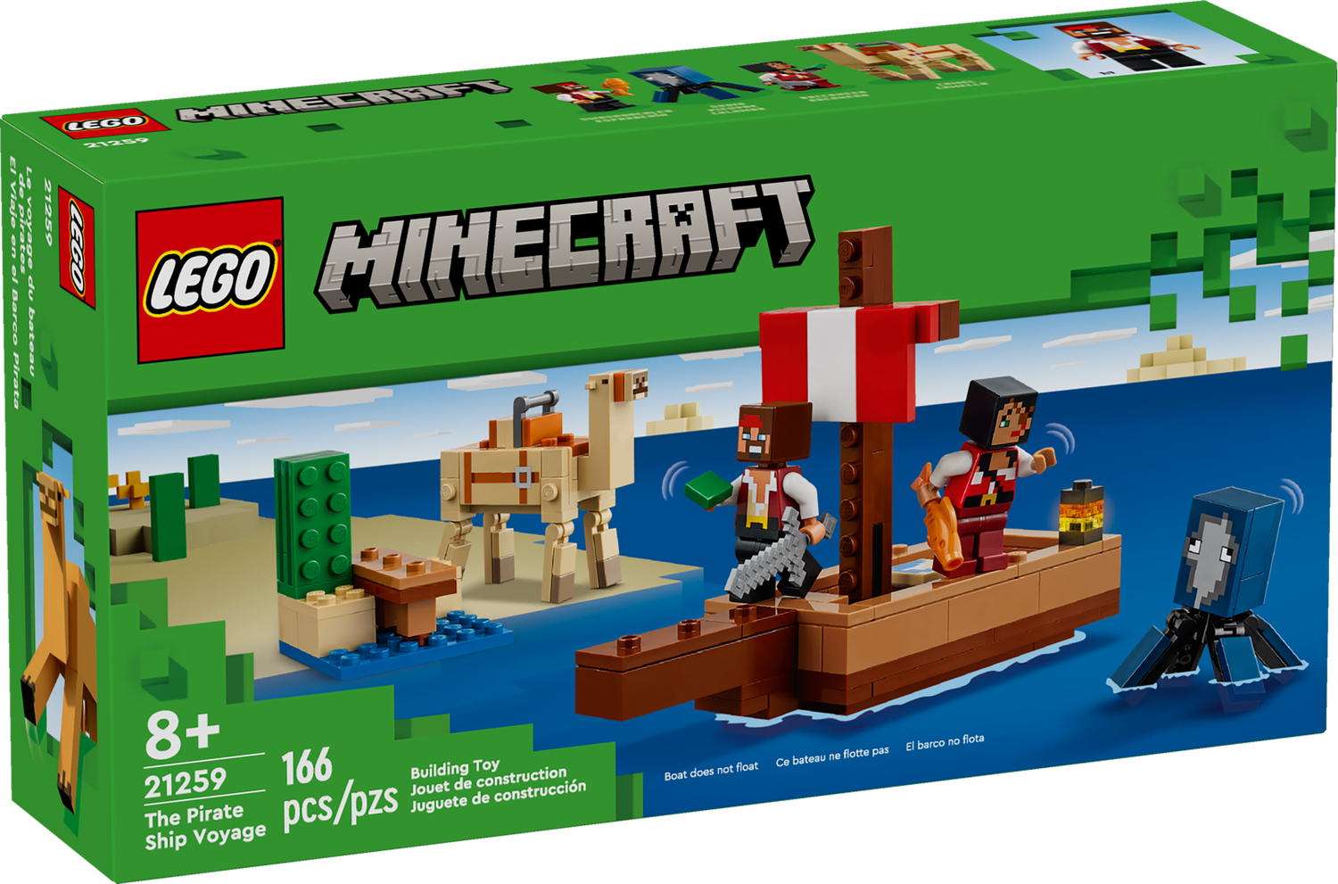 LEGO® MINECRAFT - The Pirate Ship Voyage
