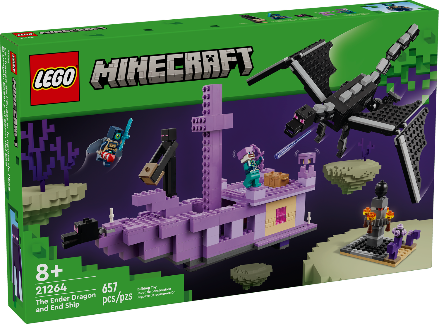 LEGO® MINECRAFT - The Ender Dragon and End Ship