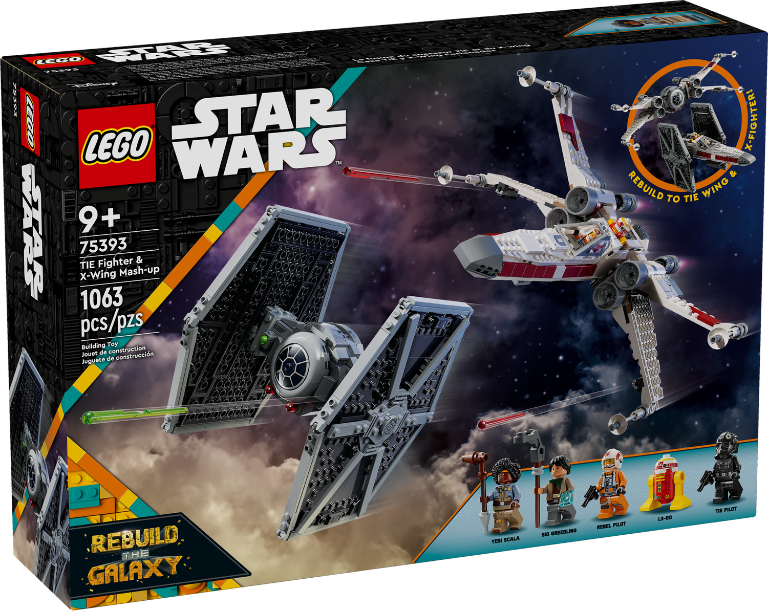 LEGO® STAR WARS - TIE Fighter &amp; X-Wing Mashup