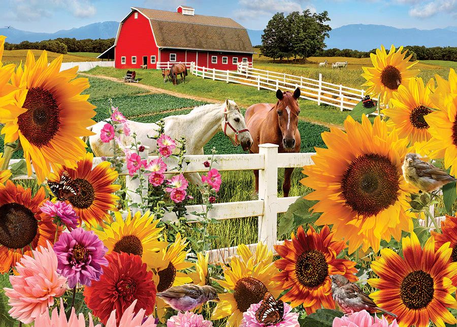 35pc: Tray Puzzle - Sunshine Farm