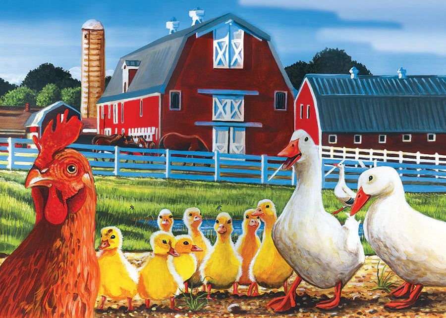 35pc: Tray Puzzle - Dwight&#39;s Ducks