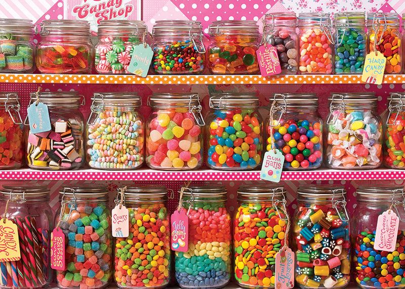 35pc: Tray Puzzle - Sweet Sweet Sugar