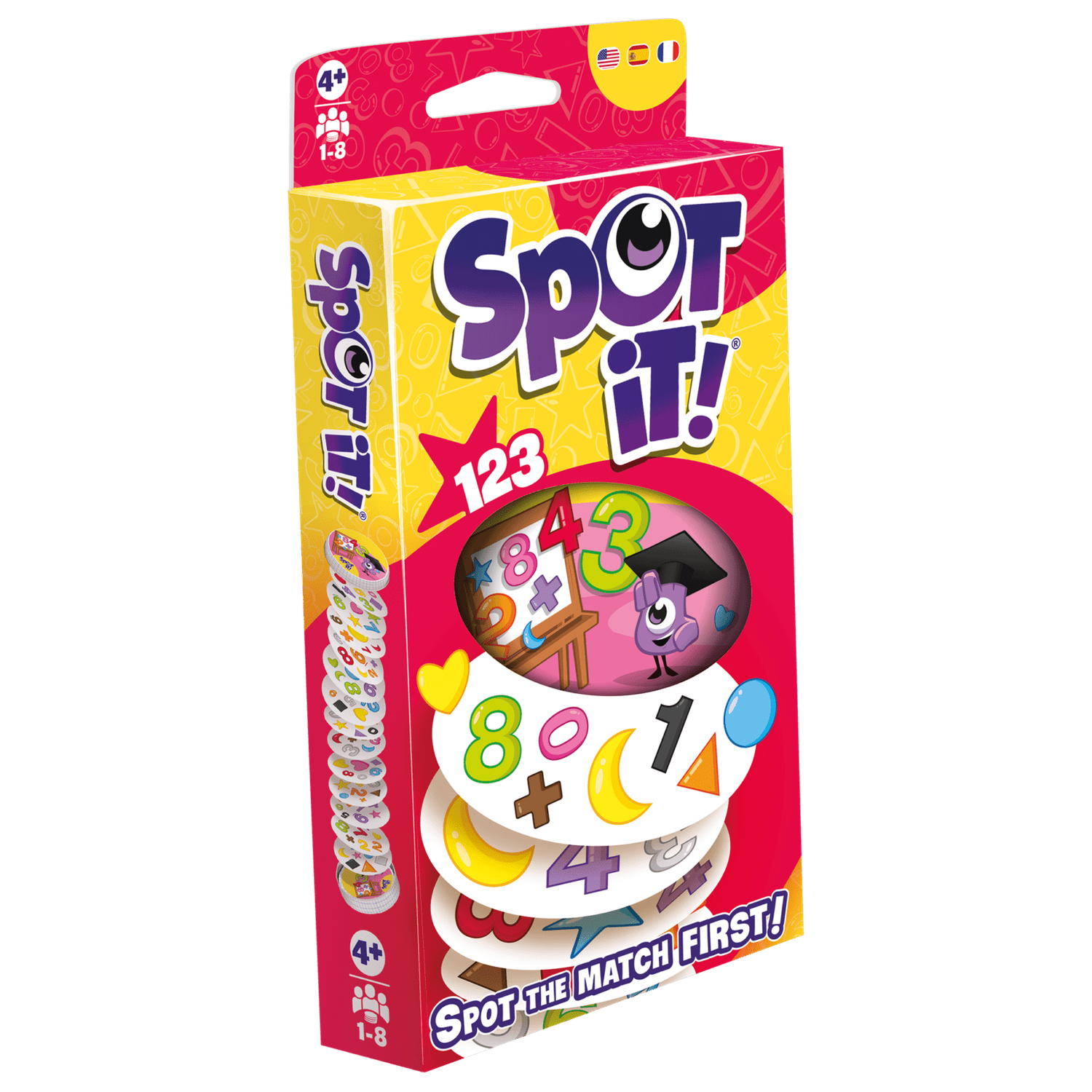 Spot It Game - 1 2 3
