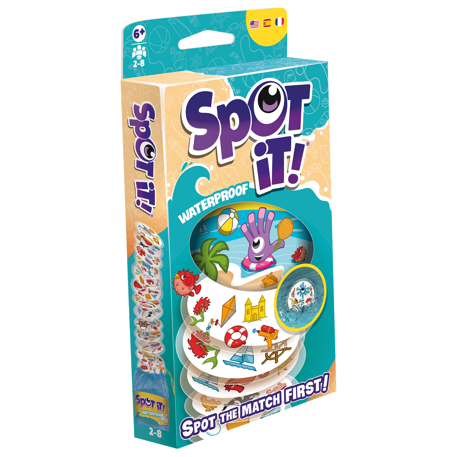 Spot It Game - Beach