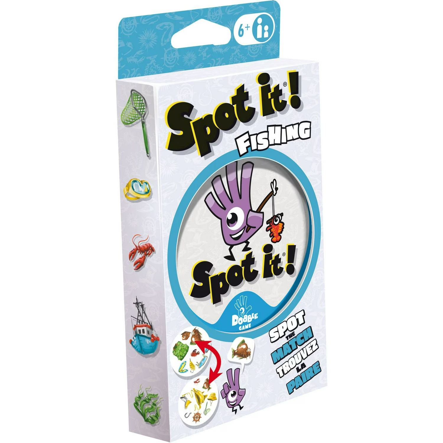 Spot it Game - Fishing