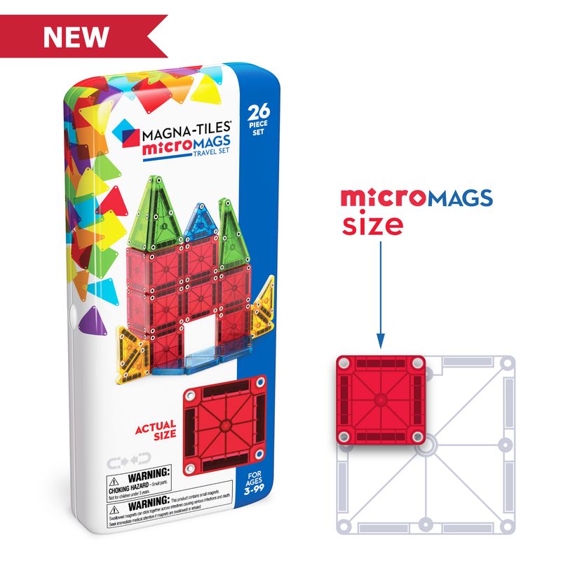 Magna Tiles - Micro Mags Travel Set