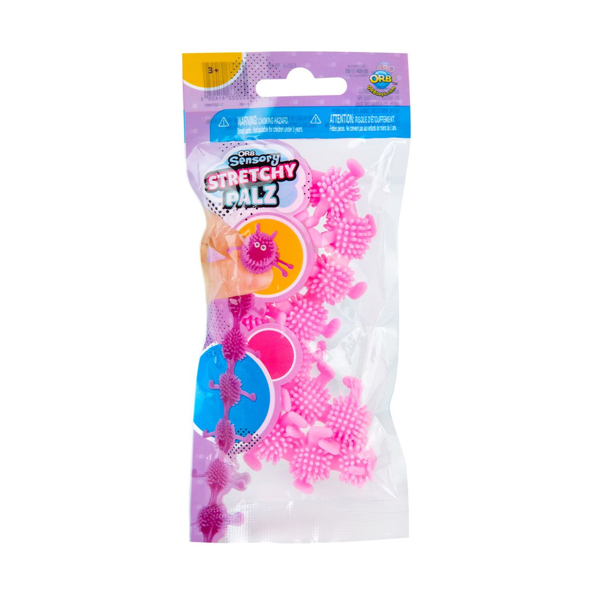ORB Sensory Stretchy Pals - Caterpillar -, Color: Pink