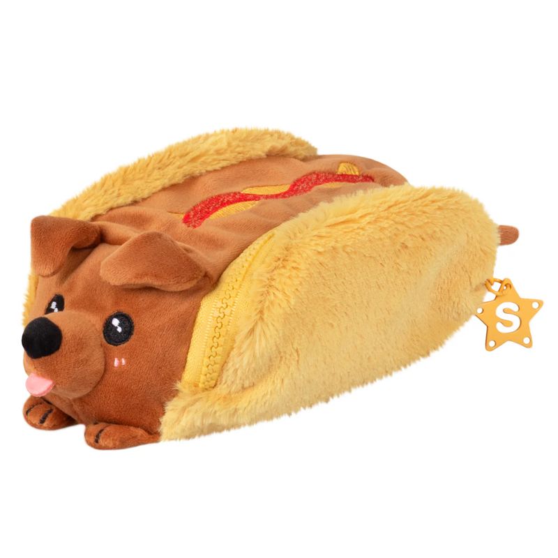 Squishable Plush Pouch - Hot Dog Dachshund