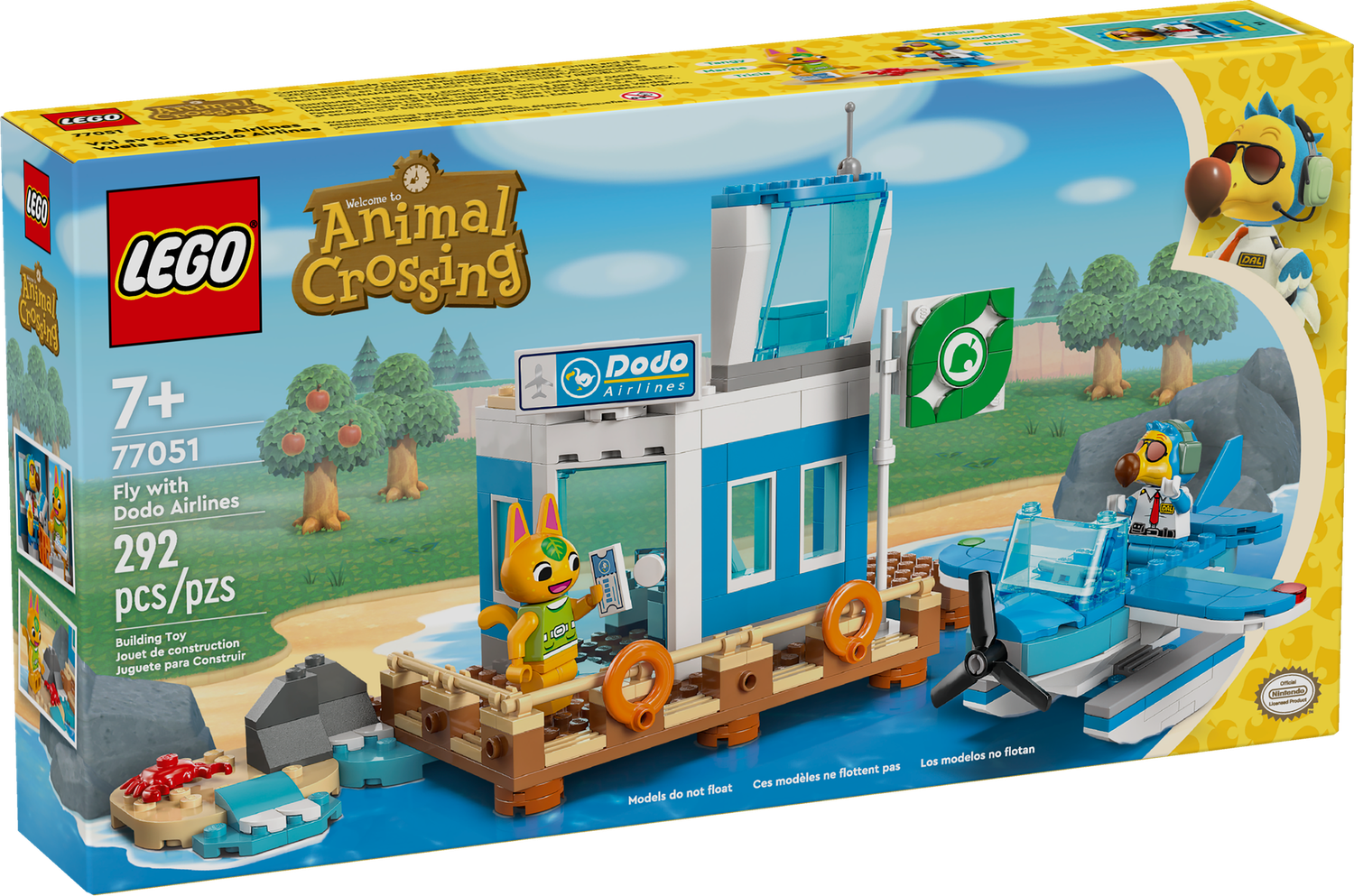 LEGO® ANIMAL CROSSING - Fly with Dodo Airlines