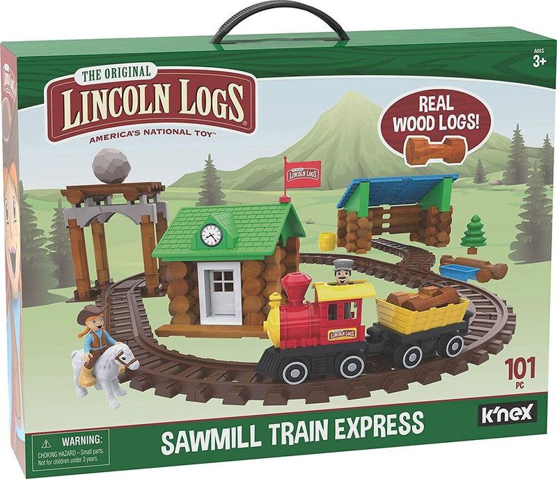 Lincoln Logs - Sawmill Train Express