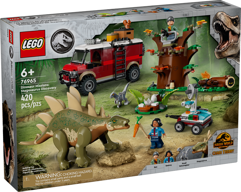 LEGO® JURASSIC WORLD - Dinosaur Missions: Stegosaurus