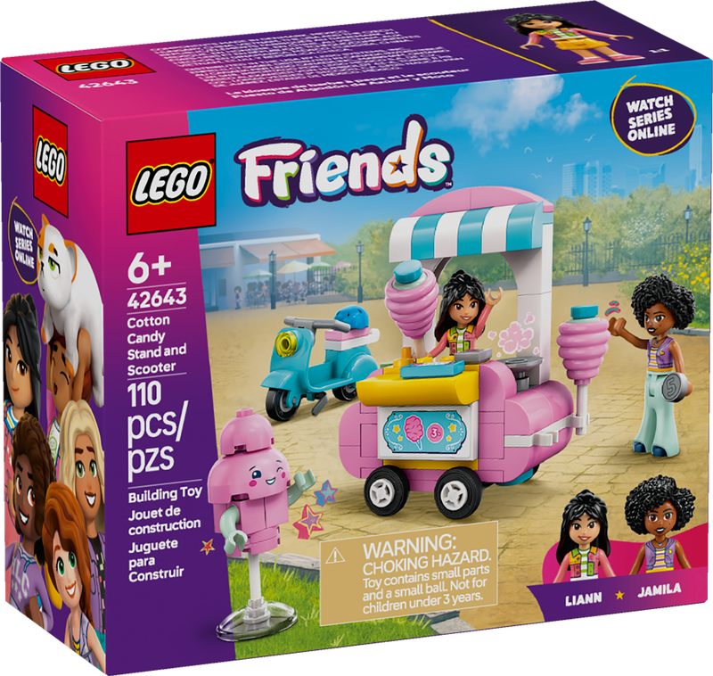 LEGO® FRIENDS - Cotton Candy Stand and Scooter