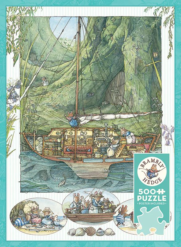 500pc: Brambly Hedge All Aboard!