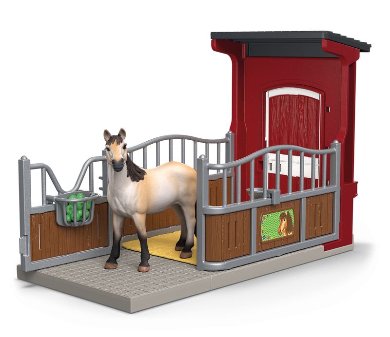 Farm World - Ponybox with Mustang Mare