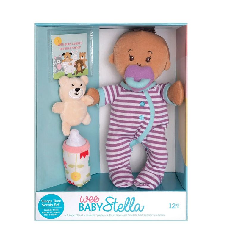 Wee Baby Stella Doll - Beige Sleepy Time