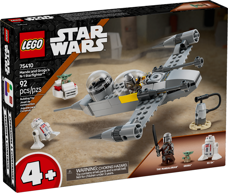 LEGO® STAR WARS - Mando and Grogu&#39;s N-1 Starfighter™