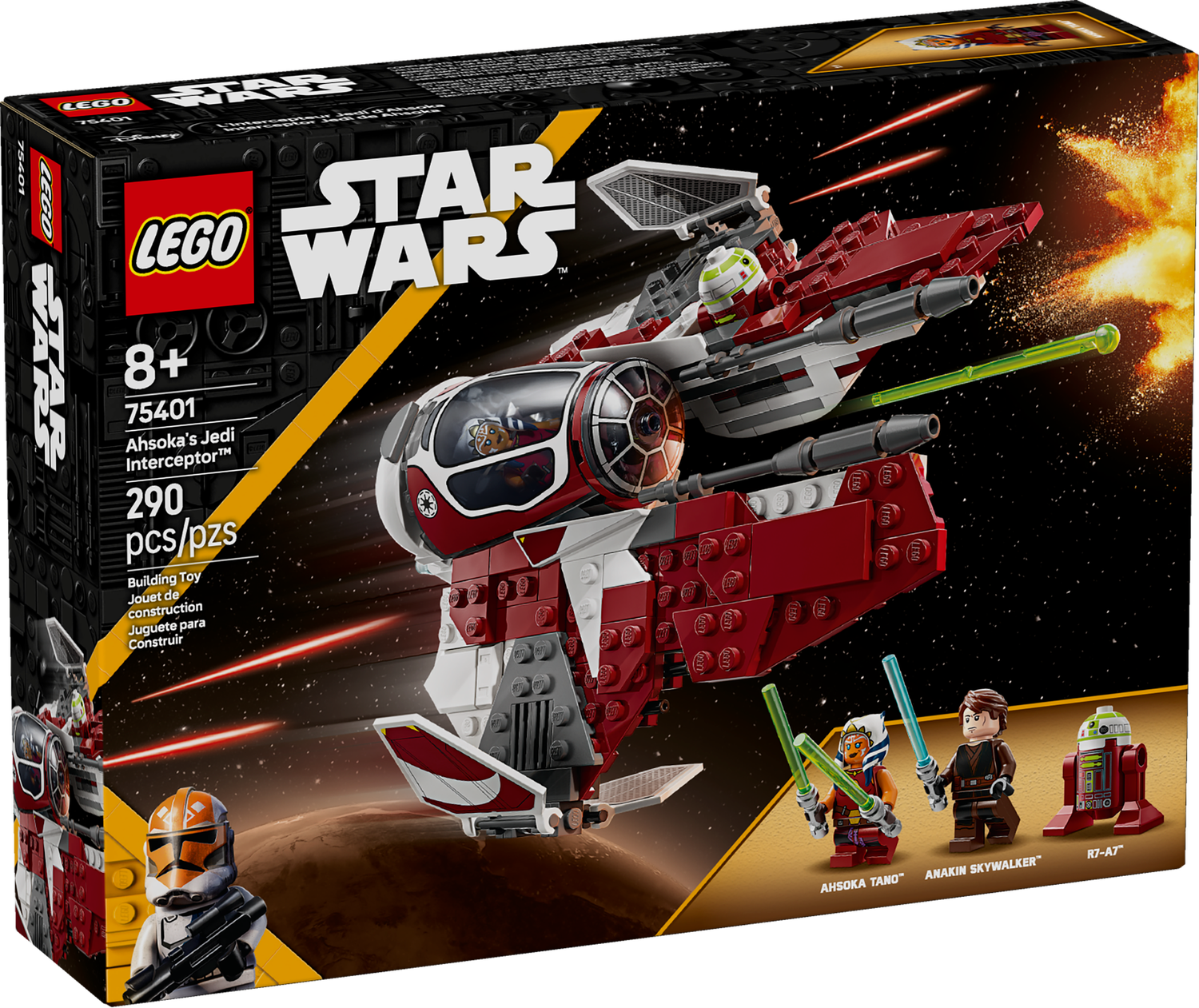 LEGO® STAR WARS - Ahsoka&#39;s Jedi Interceptor™
