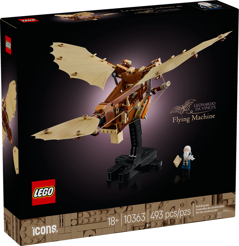 LEGO® ICONS - Leonardo da Vinci&#39;s Flying Machine
