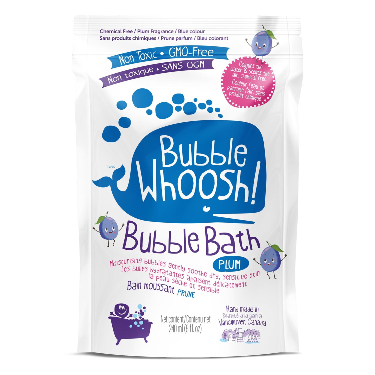 Bubble Bath Whoosh - Plum