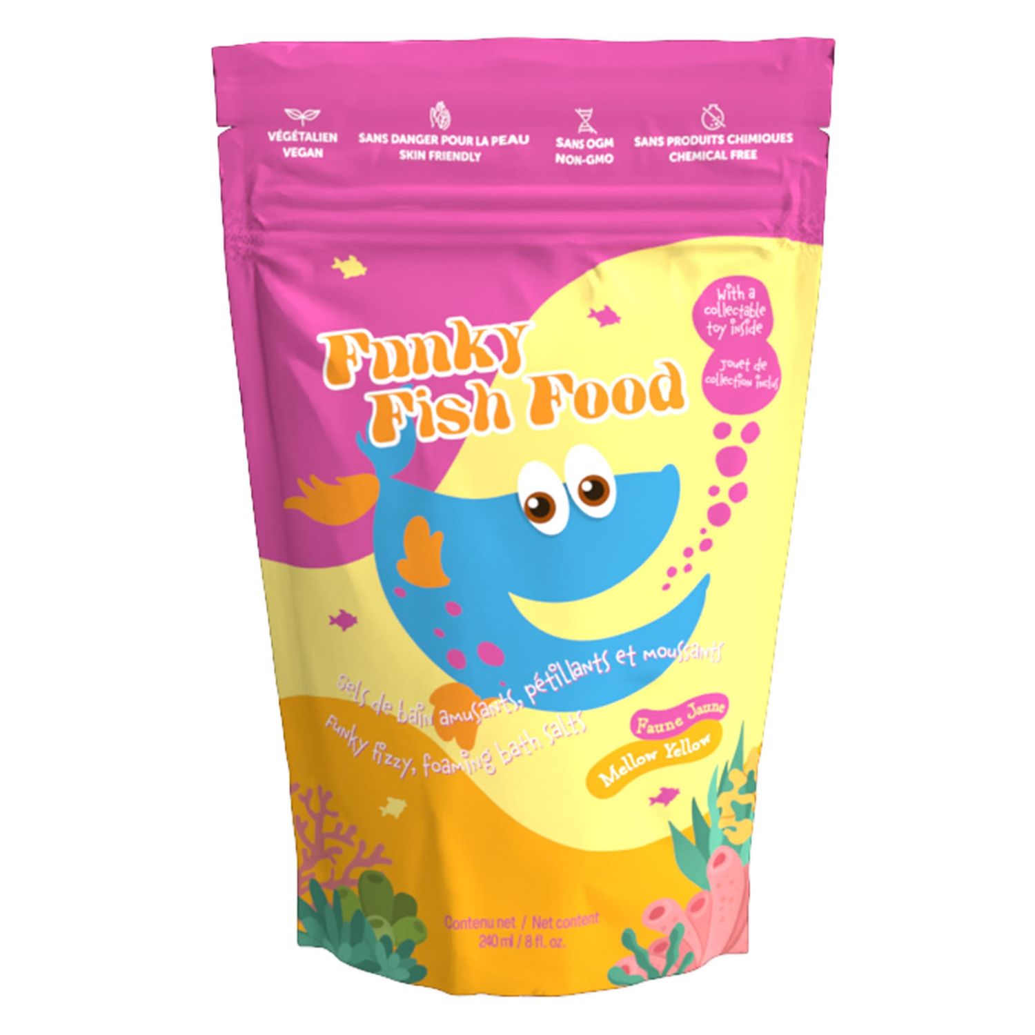 Funky Fish Food Mellow Yellow