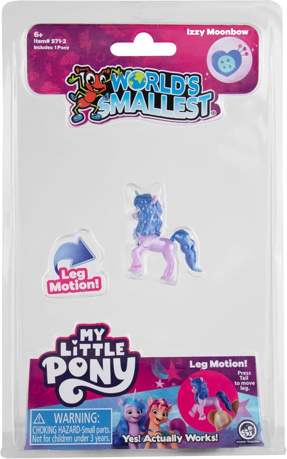 World&#39;s Smallest - My Little Pony, Articulated